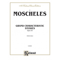 GRAND CHARACTERISTIC STUDIES -Ignaz Moscheles