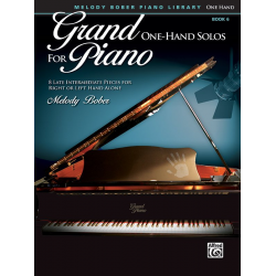 Grand One Hand Solos For Piano 6 -Melody Bober