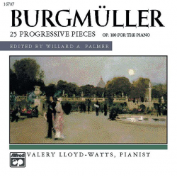 25 progressive etudes op.100 : CD -Friedrich Burgmüller