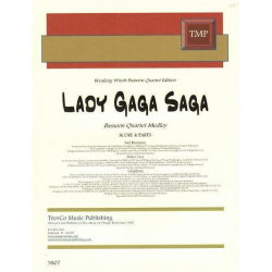 Lady Gaga Saga (Score & Parts) -Lady Gaga / Arr.Kara LaMoure