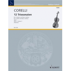 12 Triosonaten op.1 Band 3 (Nr.7-9) -Arcangelo Corelli