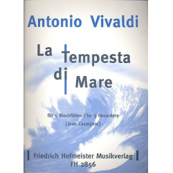 La tempesta di mare : für -Antonio Vivaldi