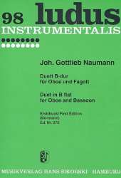 Duett B-Dur für Oboe & Fagott -Johann Gottlieb Naumann