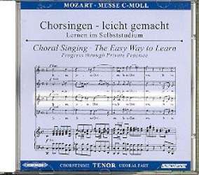 Messe c-Moll KV427 : CD Chorstimme Tenor -Wolfgang Amadeus Mozart