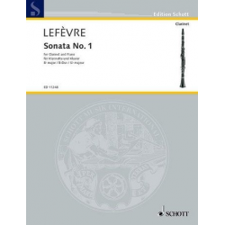 Sonata no.1 for Clarinet and Piano -Jean Xavier Lefèvre