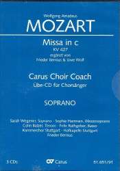 CV51.651/91 Messe c-Moll KV427 - Chorstimme Sopran : -Wolfgang Amadeus Mozart