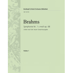 Sinfonie c-Moll Nr.1 op.68 : -Johannes Brahms