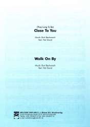 Close to you (They Long To Be) / Walk on by - Einzelausgabe Klavier (PVG) -Burt Bacharach