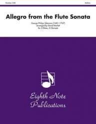 Allegro from the Flute Sonata -Georg Philipp Telemann / Arr.David Marlatt