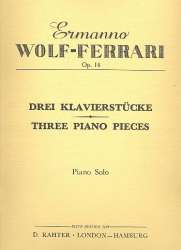 3 Klavierstücke op.14 -Ermanno Wolf-Ferrari