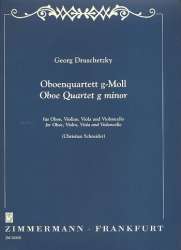 Oboenquartett g-Moll für Oboe, Violine, Viola und Violoncello -Georg Druschetzky / Arr.Christian Schneider