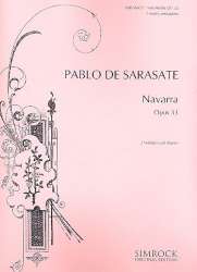 Navarra op.33 : für 2 Violinen -Pablo de Sarasate