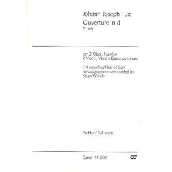 Ouverture in d E109 : für Kammerorchester -Johann Joseph Fux