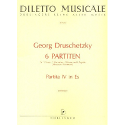 Partita Es-Dur Nr.4 : für 2 Oboen, -Georg Druschetzky