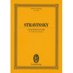 Konzert D-Dur : für Violine -Igor Strawinsky