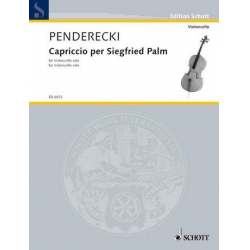 Capriccio per Siegfried Palm (1968) - Krzysztof Penderecki