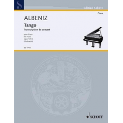 Tango op.165,2 : für Klavier -Isaac Albéniz / Arr.Leopold Godowsky