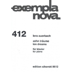 10 Träume : für Klavier -Lera Auerbach