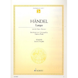 Largo aus Xerxes : für Klavier -Georg Friedrich Händel (George Frederic Handel)