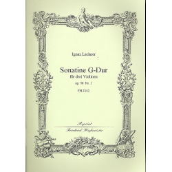 Sonatine G-Dur, op. 90/1 (3 Violinen) -Ignatz Lachner
