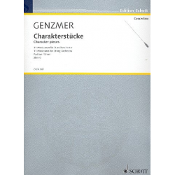 Charakterstücke : für Streichorchester -Harald Genzmer