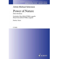 Power of Nature (SSAATTBB) -Alwin Michael Schronen