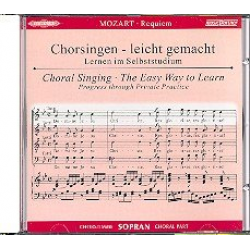 Requiem KV626 : CD Chorstimme Sopran -Wolfgang Amadeus Mozart