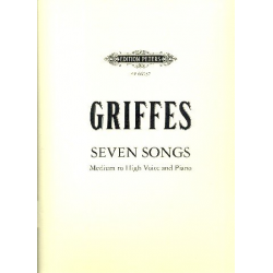 Seven Songs : medium to high voice -Charles Tomlinson Griffes