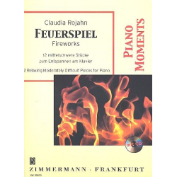 Feuerspiel (+CD) : für Klavier -Claudia Rojahn