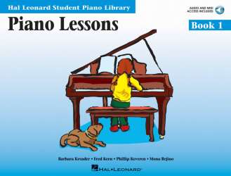 Piano Lessons Book 1 -Barbara Kreader