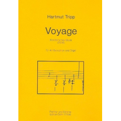 Voyage : für Altsaxophon und Orgel -Hartmut Tripp