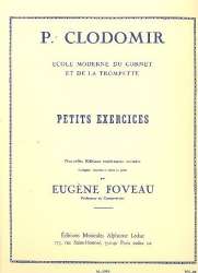 Petits exercices : pour cornet ou -Pierre Clodomir