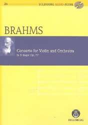Konzert D-Dur op.77 (+CD) : für Violine -Johannes Brahms