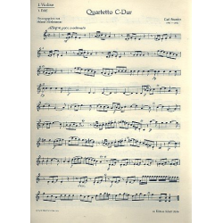 Quartett C-Dur : für Streichquartett - Carl Stamitz