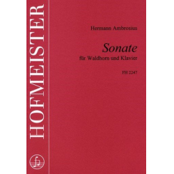Sonate für Waldhorn und Klavier -Hermann Ambrosius