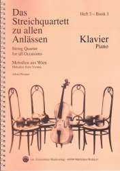 Das Streichquartett zu allen Anlässen Band 3 - Klavierbegleitung -Alfred Pfortner