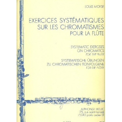 Exercices systematiques sur les chromatismes -Louis Moyse