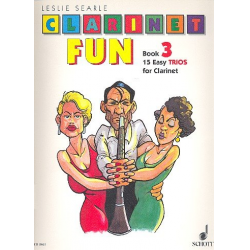 Clarinet Fun 3 (15 Easy Trios) -Leslie Searle