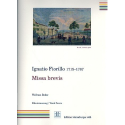 Missa brevis : für Soli, gem Chor und - Fedorico Fiorillo