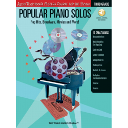 Popular Piano Solos - Grade 3 - Book/Audio -Glenda Austin