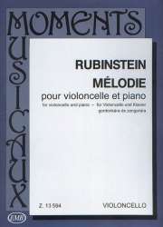 Melodie op.3,1 für Violoncello -Anton Rubinstein