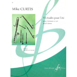12 Études pour l'été : pour clarinette -Mike Curtis
