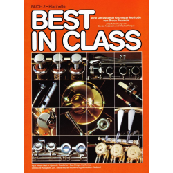 Best in Class Buch 2 - Deutsch - 05 Bb Klarinette -Bruce Pearson