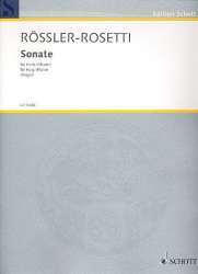 Sonate : für Harfe -Francesco Antonio Rosetti (Rößler) / Arr.Hans Joachim Zingel