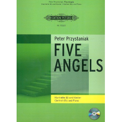 Five Angels (+CD) : für Klarinette und Klavier -Peter Przystaniak