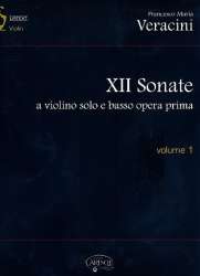 12 Sonate op.1 vol.1 a violino solo e basso -Francesco Maria Veracini