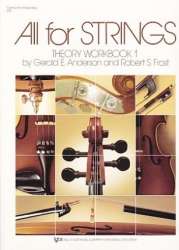 Alles für Streicher Band 1 / All For Strings vol.1 - Theorie Arbeitsheft / Theory Workbook (english) FS + Manual -Gerald Anderson