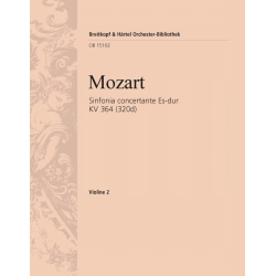 Sinfonia concertante Es-Dur KV364 : -Wolfgang Amadeus Mozart