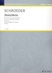 Streichtrio e-Moll op.14,1 : - Hermann Schroeder