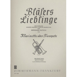 Bläsers Lieblinge - Melodiestimme Klarinette/Trompete - Bernhard Kutsch